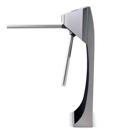 Турникет-трипод моторизованный PERCo TTR-10АB из нержавеющей стали, с автоматическими планками Антипаника