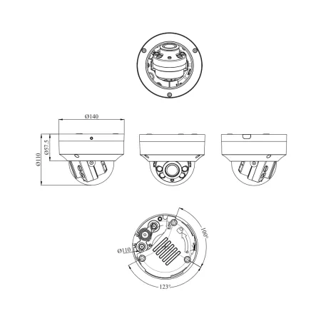 IP-видеокамера 5Мп RVi-2NCD5369 (2.7-13.5)