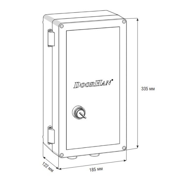 Блок управления боллардами DoorHan CB-HB220-4