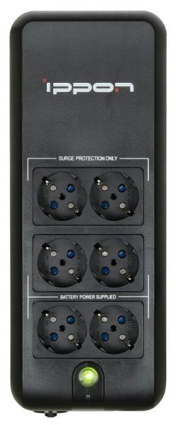 Источник бесперебойного питания IPPON Back Verso 600, 600ВA