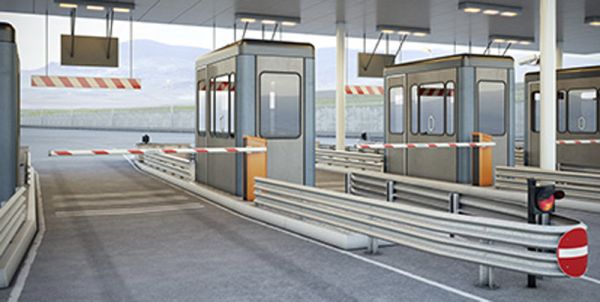 Тумба шлагбаума автоматического Magnetic Toll Pro, 0.9 сек, длина стрелы до 3 м, MGC Pro, c детектором петель