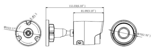 Уличная IP-видеокамера 4Мп Hikvision DS-2CD2043G0-I (8 мм)