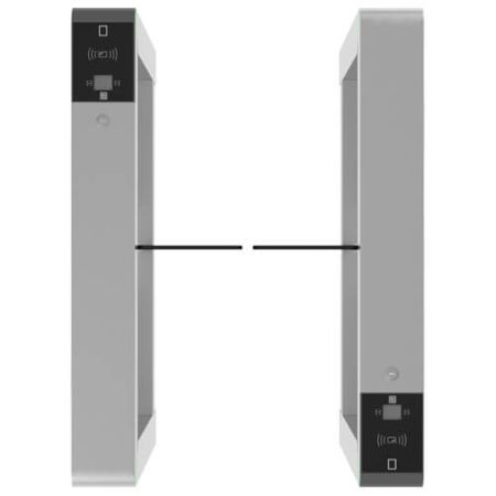 Скоростной распашной турникет ZKTeco Mars-B1022 с биометрическими считывателями