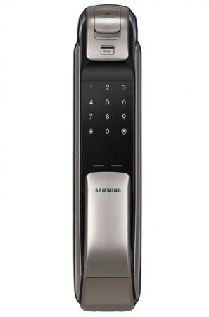 Электронный замок биометрический Samsung SHP-DP728AK/VK с bluetooth (одноригельная врезная часть)