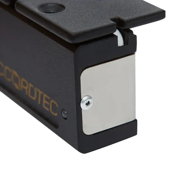 Электромагнитный замок AccordTec ML-200K-3 Premium Black с уголком