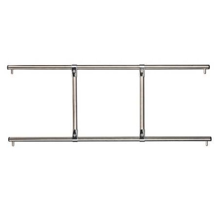 Легкосъемное ограждение "антипаника" шириной 1,3 м, ASP-D32.444.1,3 из нержавеющей стали AISI304