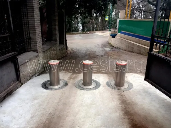 Противотаранный боллард 800 мм ЦеСИС ДАБР.425728.011 электромеханический