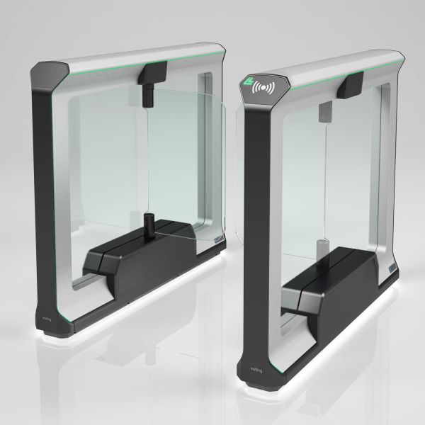 Боковая секция распашного турникета Magnetic mWing FMWI_AL Slave без створок