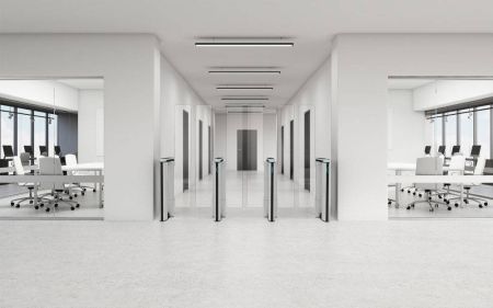 Центральный модуль скоростного распашного турникета Cominfo EasyGate Superb 1800мм Центральный модуль скоростного распашного турникета Cominfo EasyGate Superb 1800мм