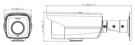 Уличная HD-TVI-камера 2Мп HiWatch DS-T226S (5-50 мм) с EXIR-подсветкой до 110м