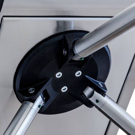 Турникет-трипод PERCo-TTR-08A из нержавеющей стали, с автоматическими планками Антипаника