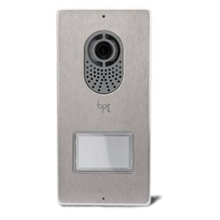 Вызывная панель LITHOS LVC/01 с цифровой видеокамерой и металлической фронтальной накладкой