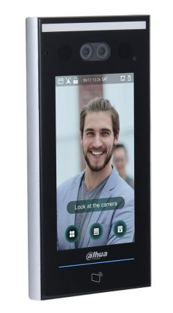 Биометрический терминал доступа AI Dahua DHI-ASI7213X с распознаванием лиц и УРВ