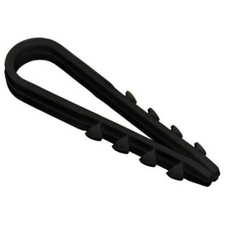 Дюбель-хомут 11-18 черный