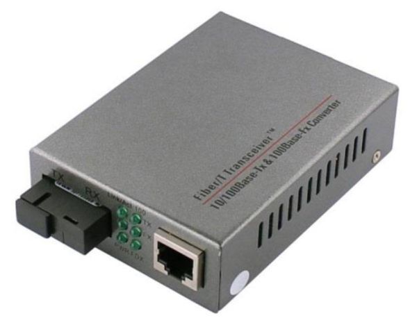 Оптический медиаконвертер Ethernet Osnovo OMC-100-11S5b до 20 км