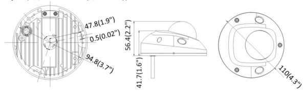 Антивандальная Wi-Fi IP-видеокамера 4Мп HikVision DS-2CD2543G0-IWS(D) (2.8 мм)