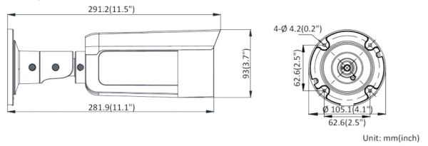 IP-видеокамера 2Мп ColorVu HikVision DS-2CD2T27G2-L (6 мм) с LED-подсветкой 60 м