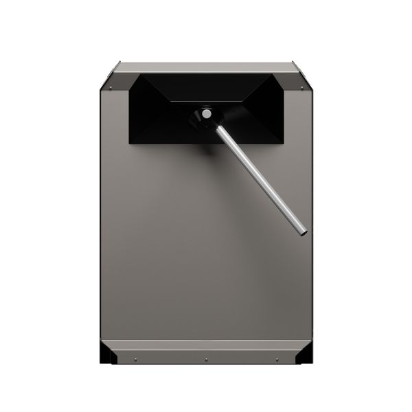 Турникет-дуопод моторизованный STOP-COVID-счетчик Rusgate Premier P2-M-Slim v.1.2 (с автоматическими планками Антипаника)