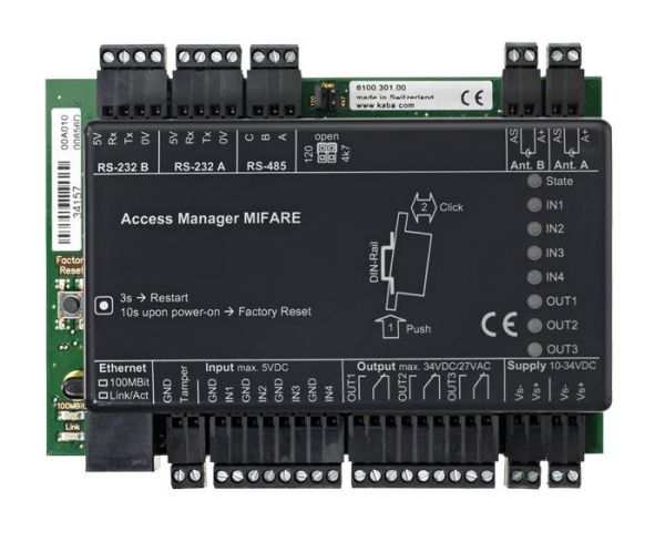 Контроллер сетевой dormakaba 9200-K7 MRD (TP4), для работы с ПО MATRIX ONE