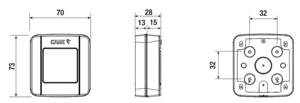 Комплект накладных фотоэлементов Came DLX30CEP, 30 м (806TF-0080)