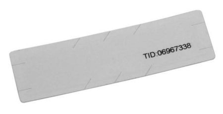Идентификатор UHF бумажный с клейким слоем ST-LT320, 105х30 мм
