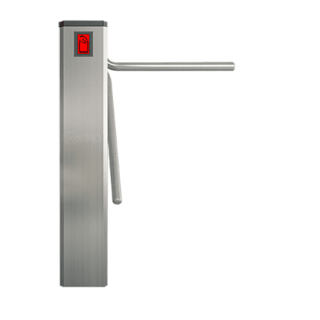 Электронная проходная Gate C-04 на базе тумбового турникета Oxgard Cube C-04 (с планками Антипаника)