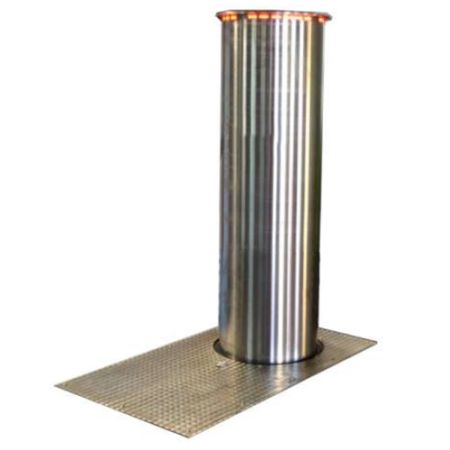 Противотаранный боллард Silar ДПС 32.80.18ГП со встроенной гидростанцией