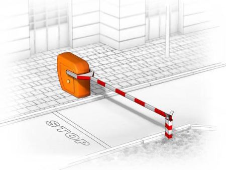 Шлагбаум автоматический вандалоустойчивый ВУ-4,5 ДАБР.425712.007-01