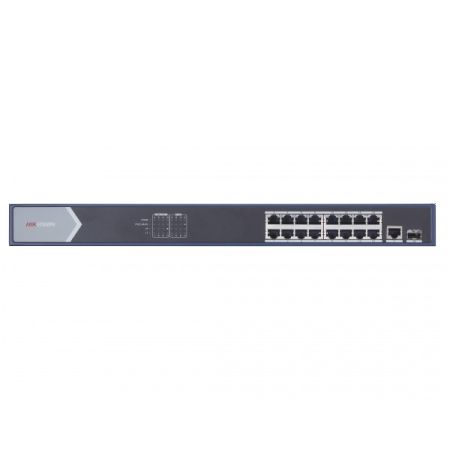 Неуправляемый 16-портовый PoE коммутатор HikVision DS-3E0518P-E