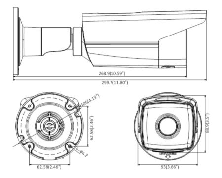 Уличная IP-видеокамера 2 Мп HikVision DS-2CD2T25FWD-I8 (4 мм)