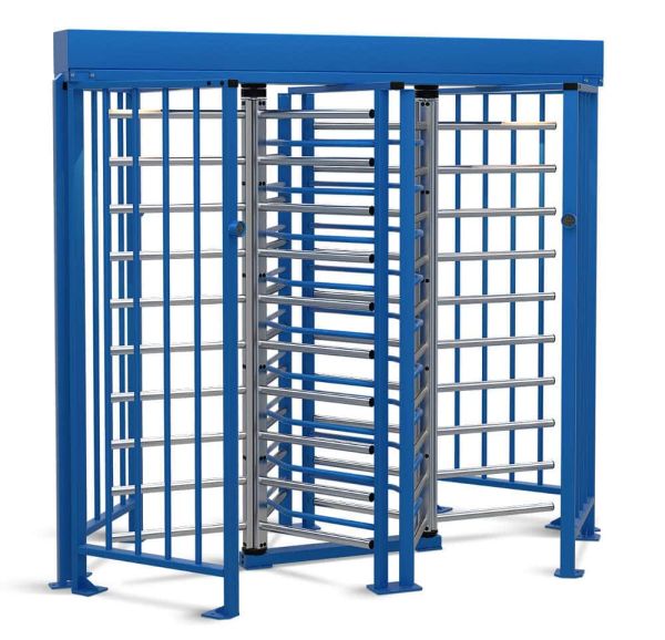 Турникет полноростовой двухпроходной PERCo-RTD-20.2S уличный с электромеханическим приводом