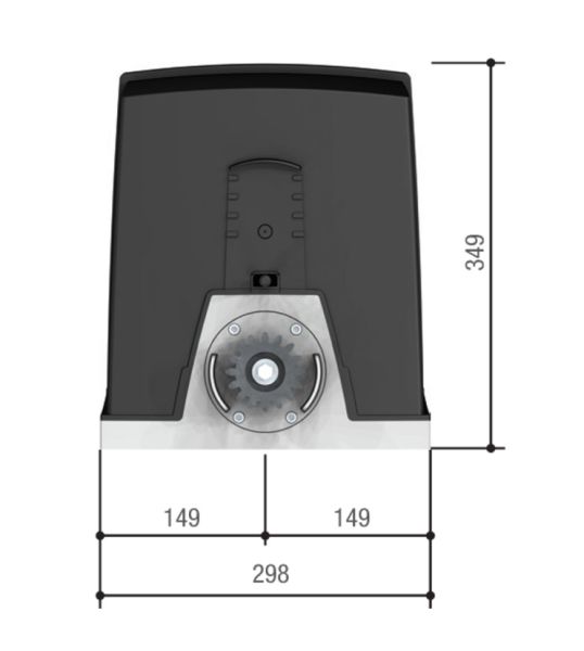 Комплект автоматики Came BXL Start KIT Combo для откатных ворот