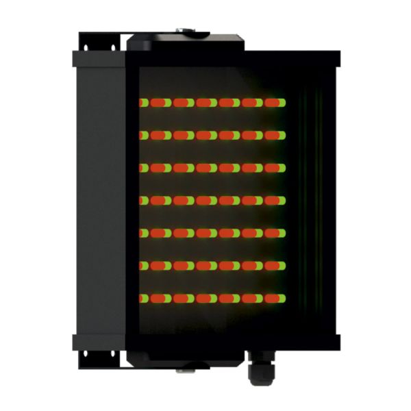 Светофор светодиодный односекционный Инфопаркинг ИС-2/12/Зеленый+Красный