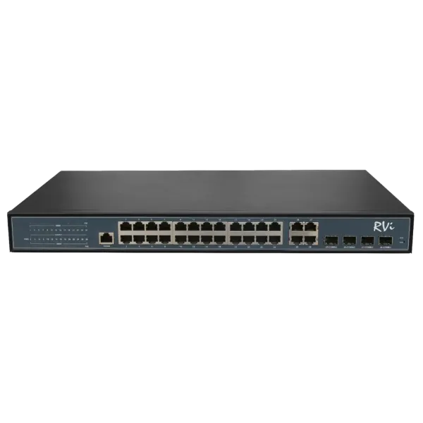PoE-коммутатор RVi-1NSM24G-4C управляемый L2 сетевой