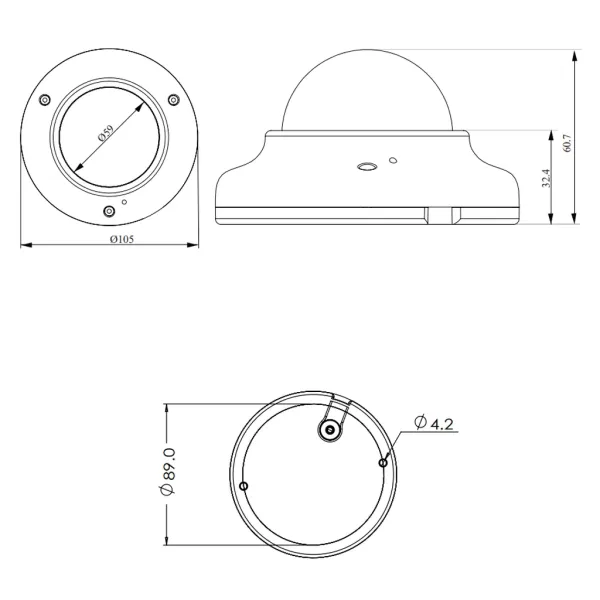 IP-видеокамера 5Мп Rubezh RV-3NCF5066 (4.0)