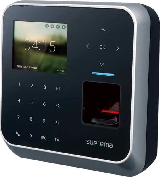 Биометрический терминал СКУД и учета рабочего времени Suprema BioStation 2-OHPW