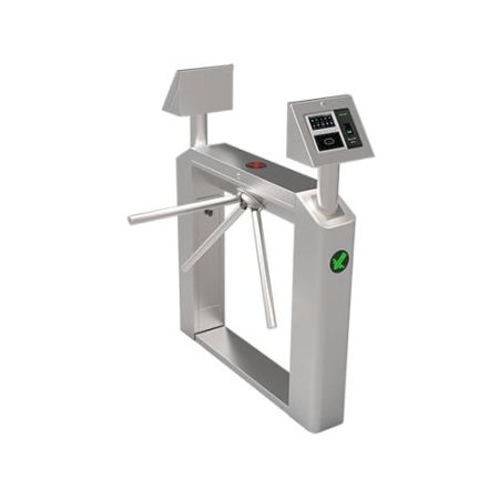 Турникет-трипод тумбовый ZKTeco TS2133 без iFace, с кронштейнами под приборы (с планками)