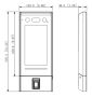 Биометрический терминал доступа AI Dahua DHI-ASI7214X с распознаванием лиц, отпечатков и УРВ