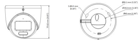 Уличная купольная HD-TVI видеокамера 2Мп HikVision ColorVu DS-2CE70DF3T-MFS (3.6 мм) с микрофоном (AoC)