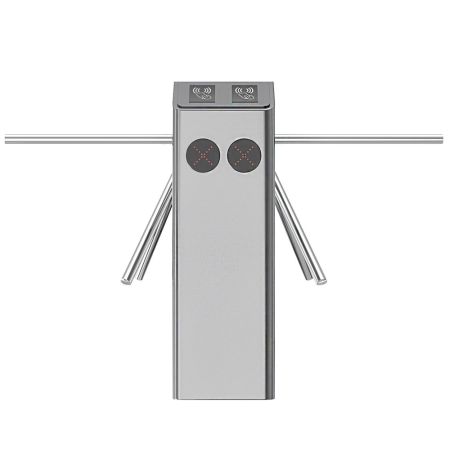 Тумбовый двухпроходной турникет-трипод Блокпост ТМБ 1200