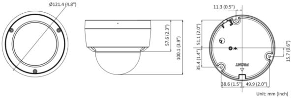 Антивандальная IP-видеокамера 4Мп HikVision DS-2CD2147G2-SU(С) (2.8 мм) с технологией ColorVu и AcuSense