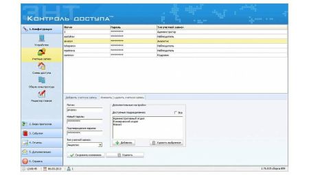 Энт контроль доступа - клиентская часть программного обеспечения для СКУД ЭРА