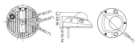 Миникупольная IP-видеокамера 2Мп HikVision DS-2CD2523G0-IS (2.8 мм)