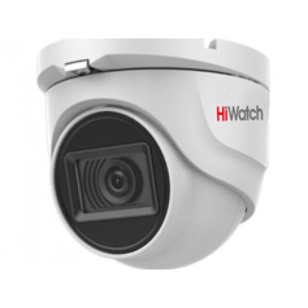 Купольная уличная HD-TVI видеокамера 2Мп HiWatch DS-T203A (3.6 мм) с микрофоном (AoC)