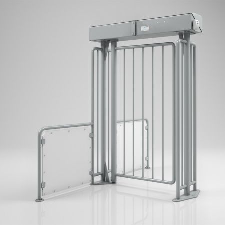 Моторизованная полноростовая калитка Magnetic MPG 172 (MPG172CA140), нерж. сталь, отдельностоящая
