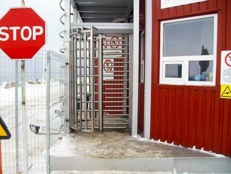 Полноростовой турникет Gotschlich Ecco 180 HE Stainless (6ELE2A0HC)