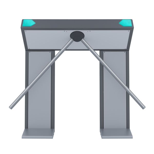 Турникет-дуопод моторизованный двухстоечный Rusgate T2-M-BF v.1 (с автоматическими планками Антипаника)