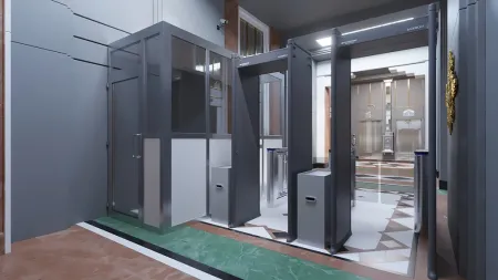 Арочный металлодетектор Блокпост PC V1, серии Матрёшка