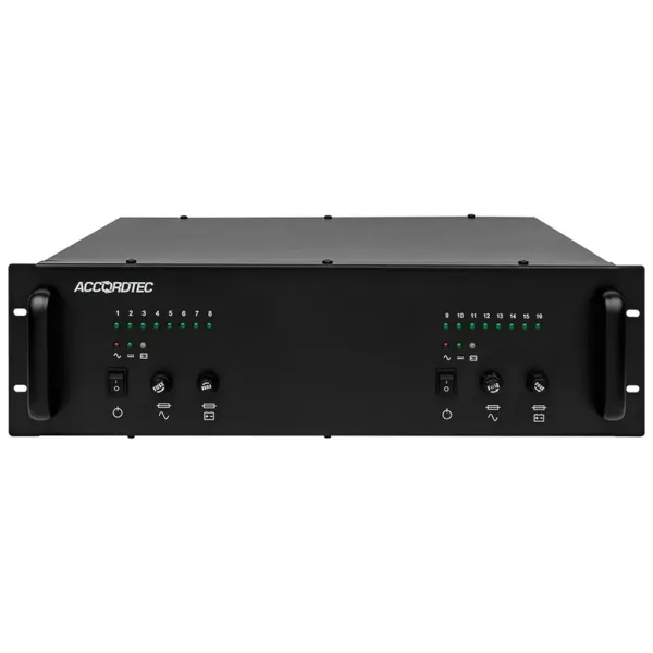Блок бесперебойного питания AccordTec ББП-80х2 v.16 RACK 3U