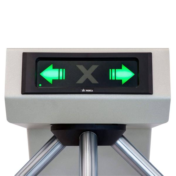 Турникет-трипод PERCo-TTR-04.1R из окрашенной стали, светло-бежевый (с планками Антипаника)